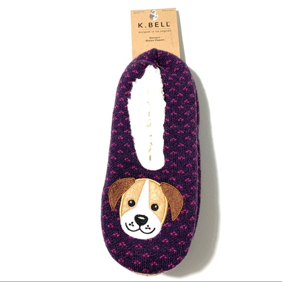 K.Bell Sherpa Slippers - Picture 2 of 5